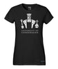 Christian 3. dame-T-shirt - Black