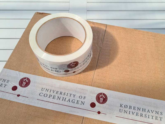 Pakketape med KU-logo – 36 ruller