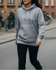Konge hættetrøje – unisex